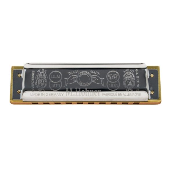 Hohner M1896106P-A Marine Band 1896 10 Holes Harmonica, A - Image 2