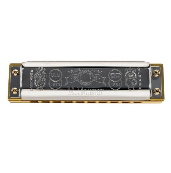 Hohner M2009016P-C Marine Band Crossover10 Holes Harmonica, C - Image 2