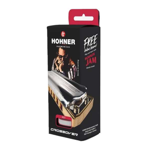 Hohner M2009016P-C Marine Band Crossover10 Holes Harmonica, C - Image 3