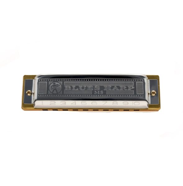 Hohner M533016P-C Blues Harp 10 Holes Harmonica, C - Image 2