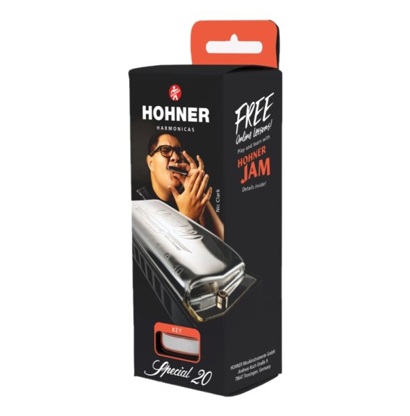 Hohner M560106P-A Special 20 10 Holes Harmonica, A - Image 3
