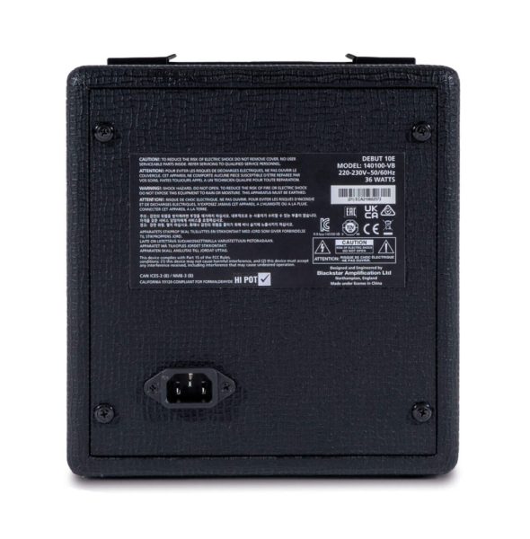 Blackstar DEBUT10E-BLK 2x3in 10-Watt Electric Guitar Amp, Black - Image 2