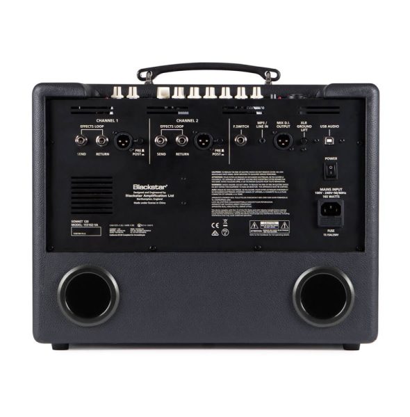 Blackstar SONNET-120-BLK 1x8in 120w Acoustic Amp, Black - Image 2