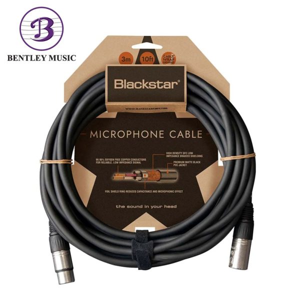 Blackstar CABLE-XLR-3M-FM 10ft Microphone Cable
