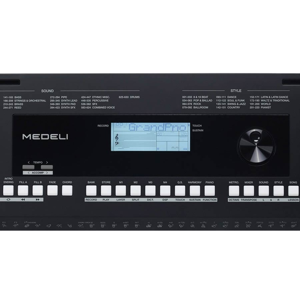 Medeli MK300 Millenium Series 61 Keys Portable Keyboard - Image 2